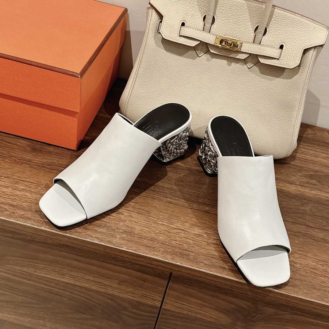 Hermes Glossy 60 Sandal - DesignerGu