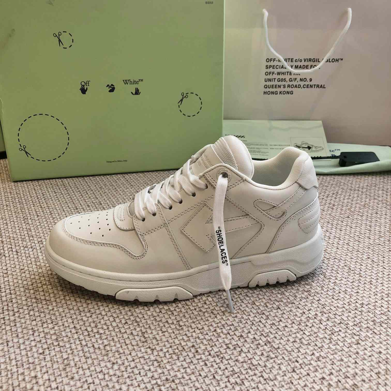 Off White Out Of Office Sneakers  - DesignerGu