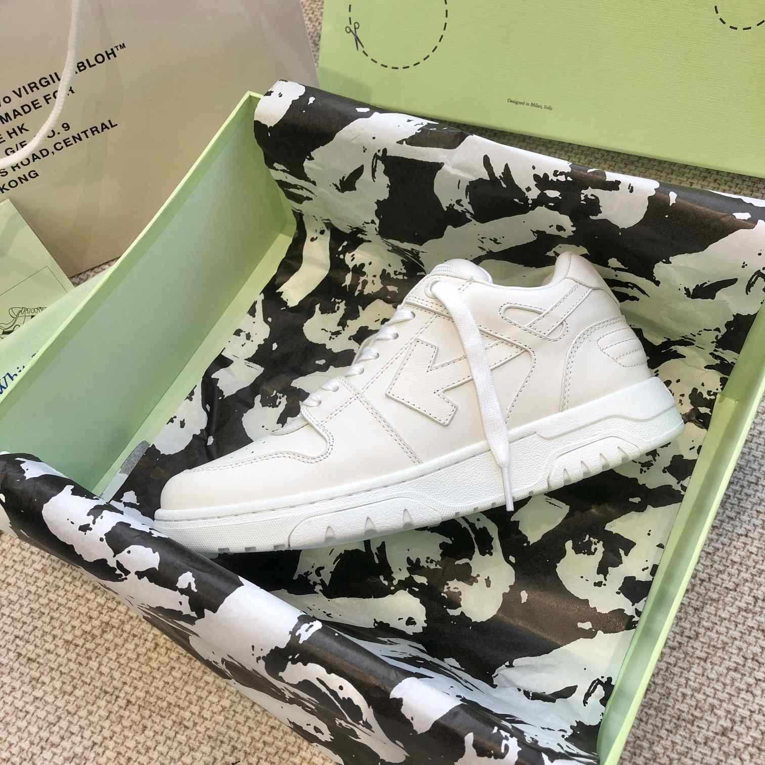 Off White Out Of Office Sneakers  - DesignerGu