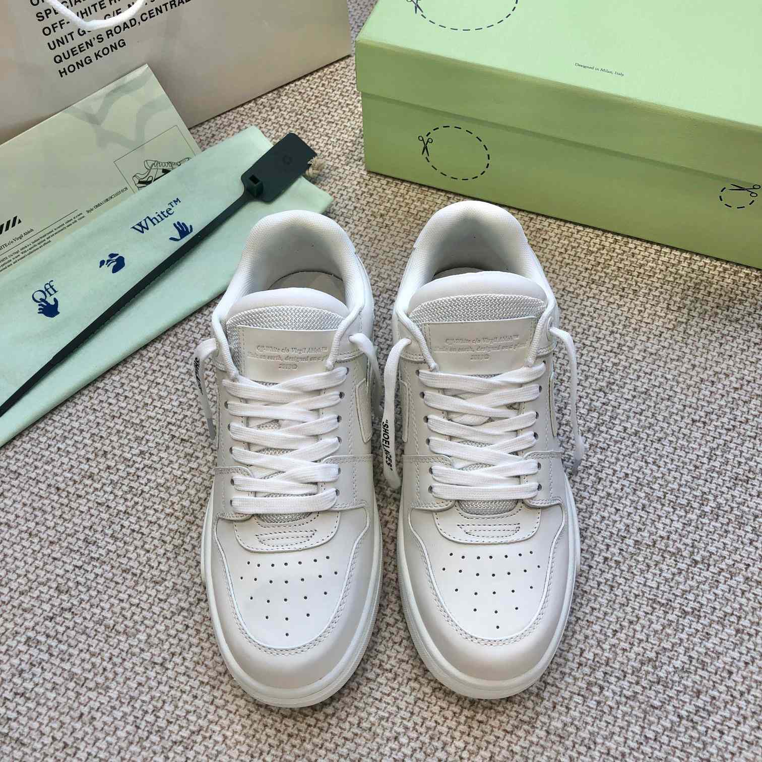 Off White Out Of Office Sneakers  - DesignerGu