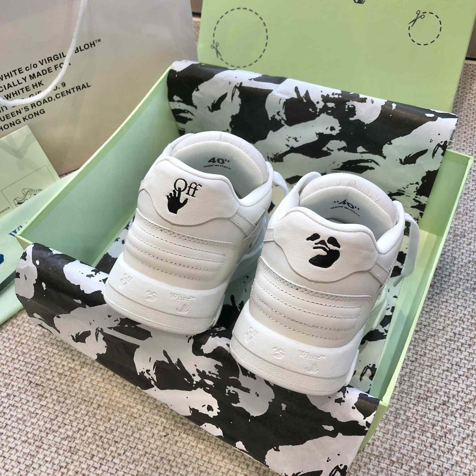 Off White Out Of Office Sneakers  - DesignerGu