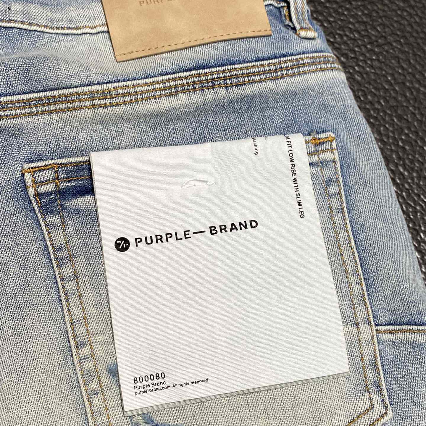 Purple-Brand Jeans  - DesignerGu