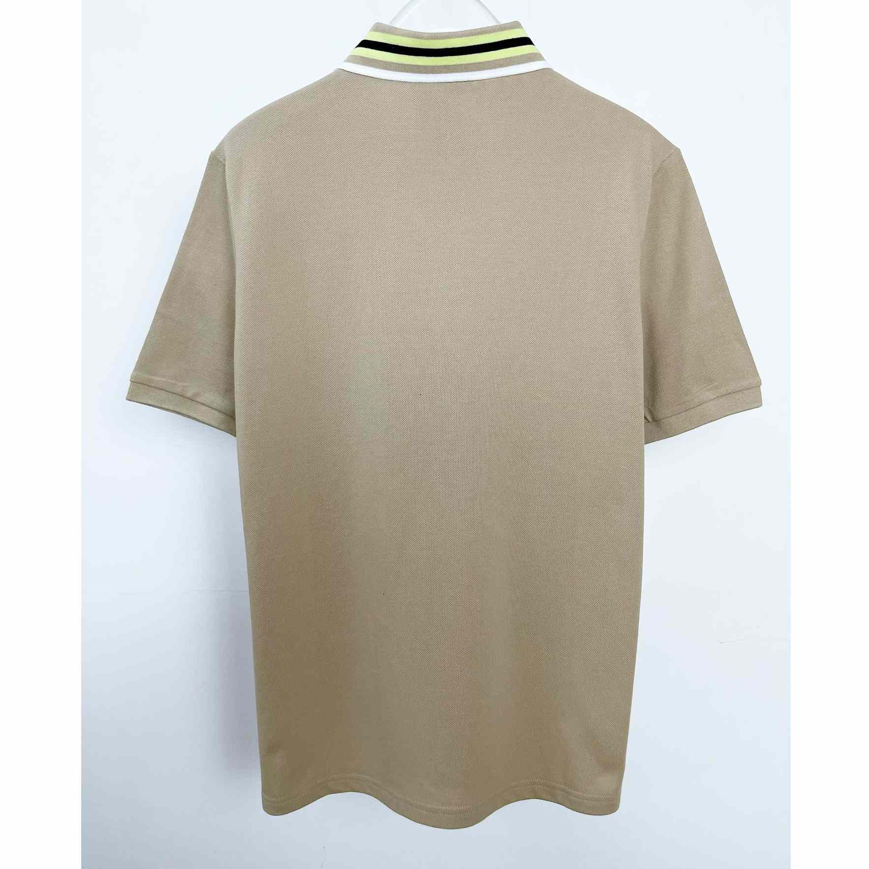 Gucci Cotton Polo Shirt With Embroidery - DesignerGu