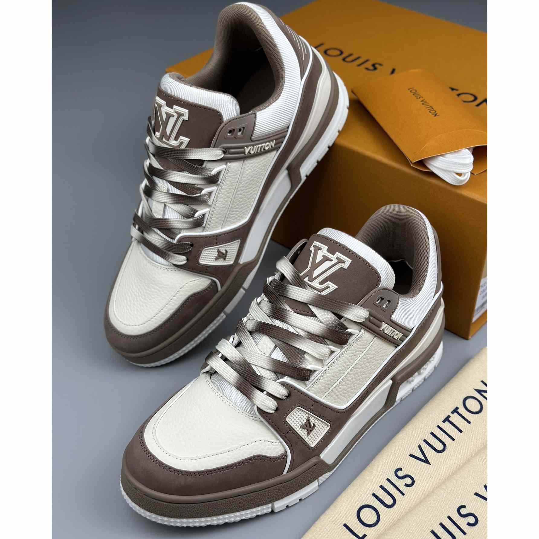 Louis Vuitton LV Trainer Sneaker     - DesignerGu