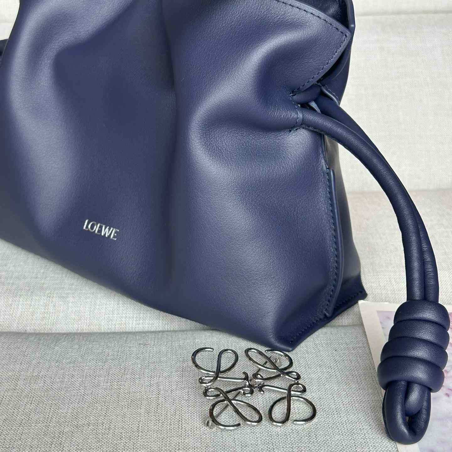 Loewe Mini Flamenco Clutch In Nappa Calfskin - DesignerGu