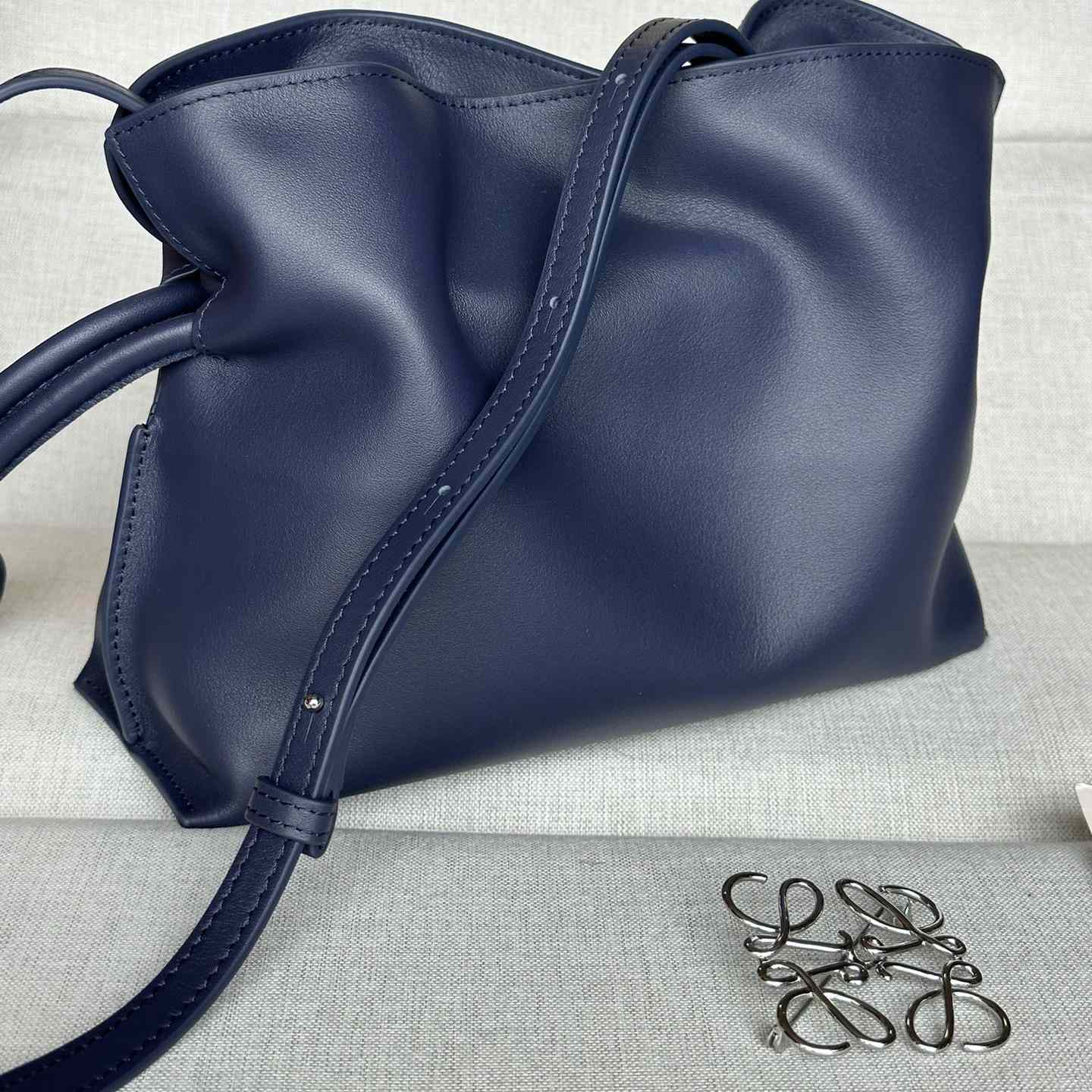 Loewe Mini Flamenco Clutch In Nappa Calfskin - DesignerGu