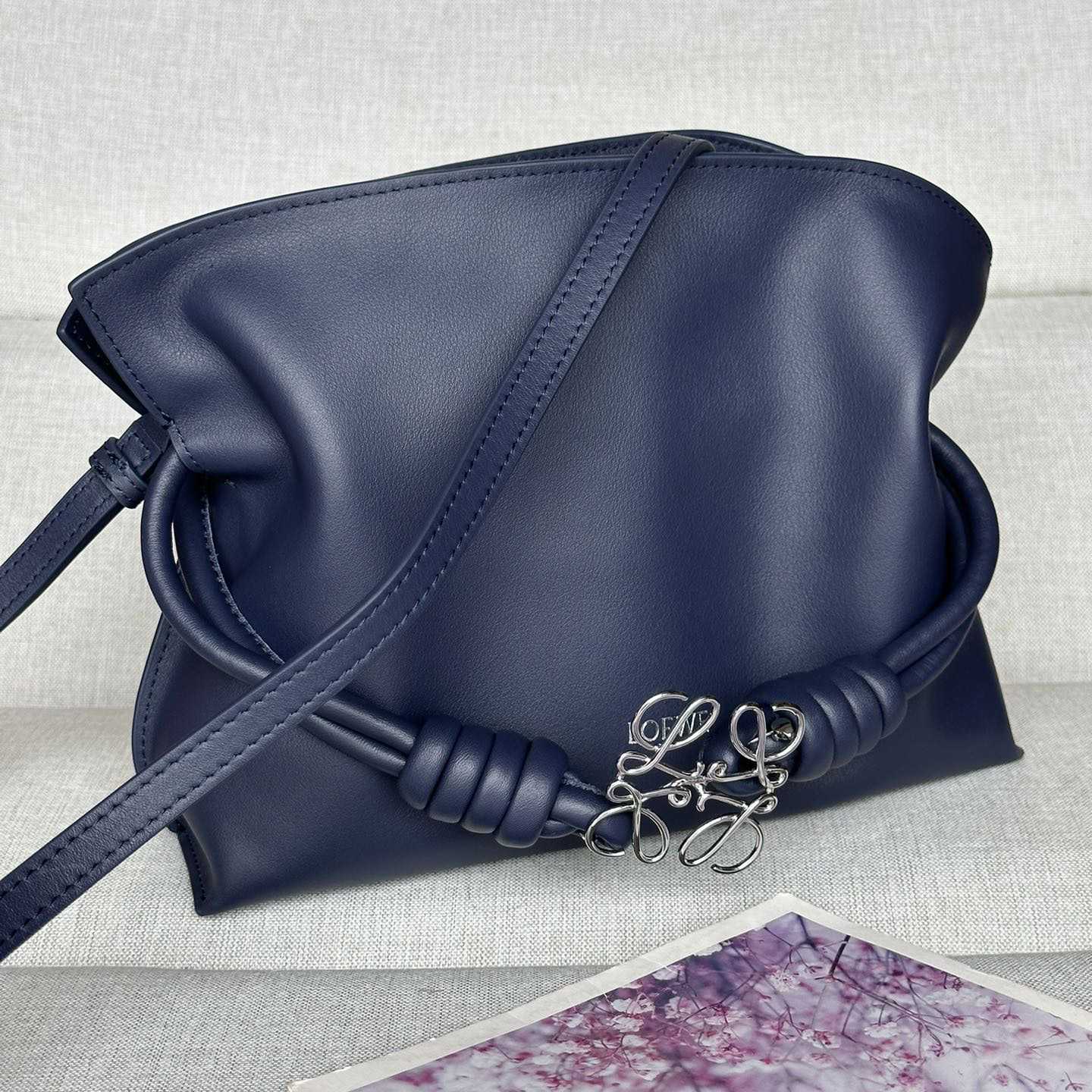 Loewe Mini Flamenco Clutch In Nappa Calfskin - DesignerGu