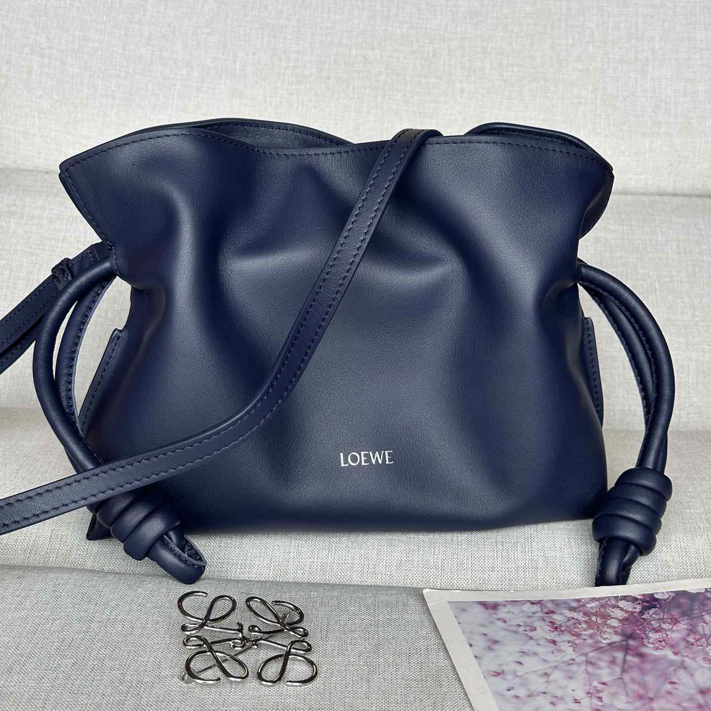 Loewe Mini Flamenco Clutch In Nappa Calfskin - DesignerGu