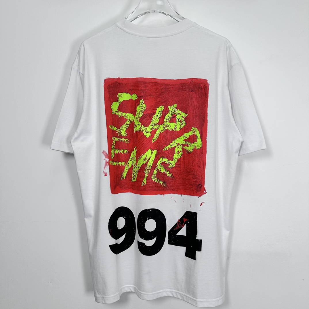 Supreme Paint Tee - DesignerGu