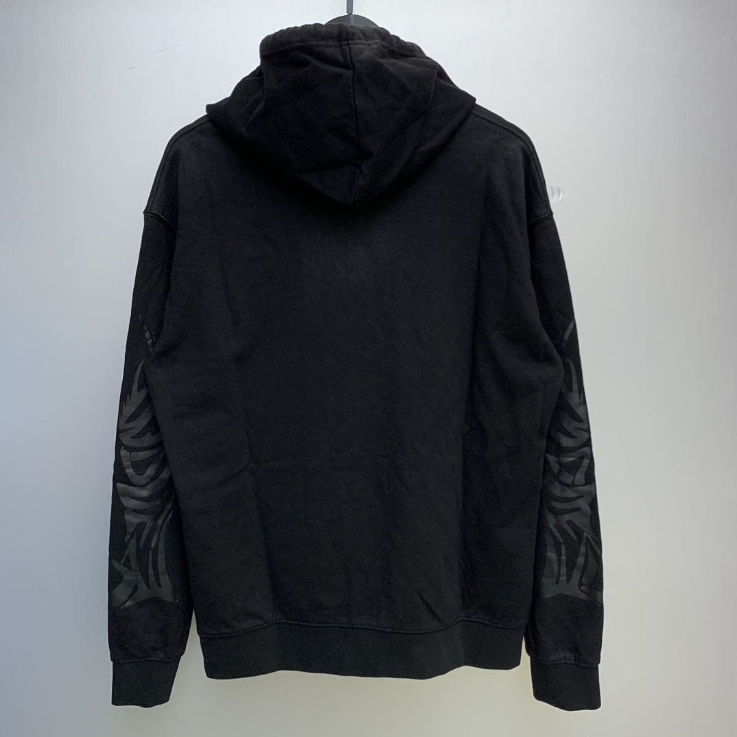 Who Decides War Black Winged Hoodie - DesignerGu