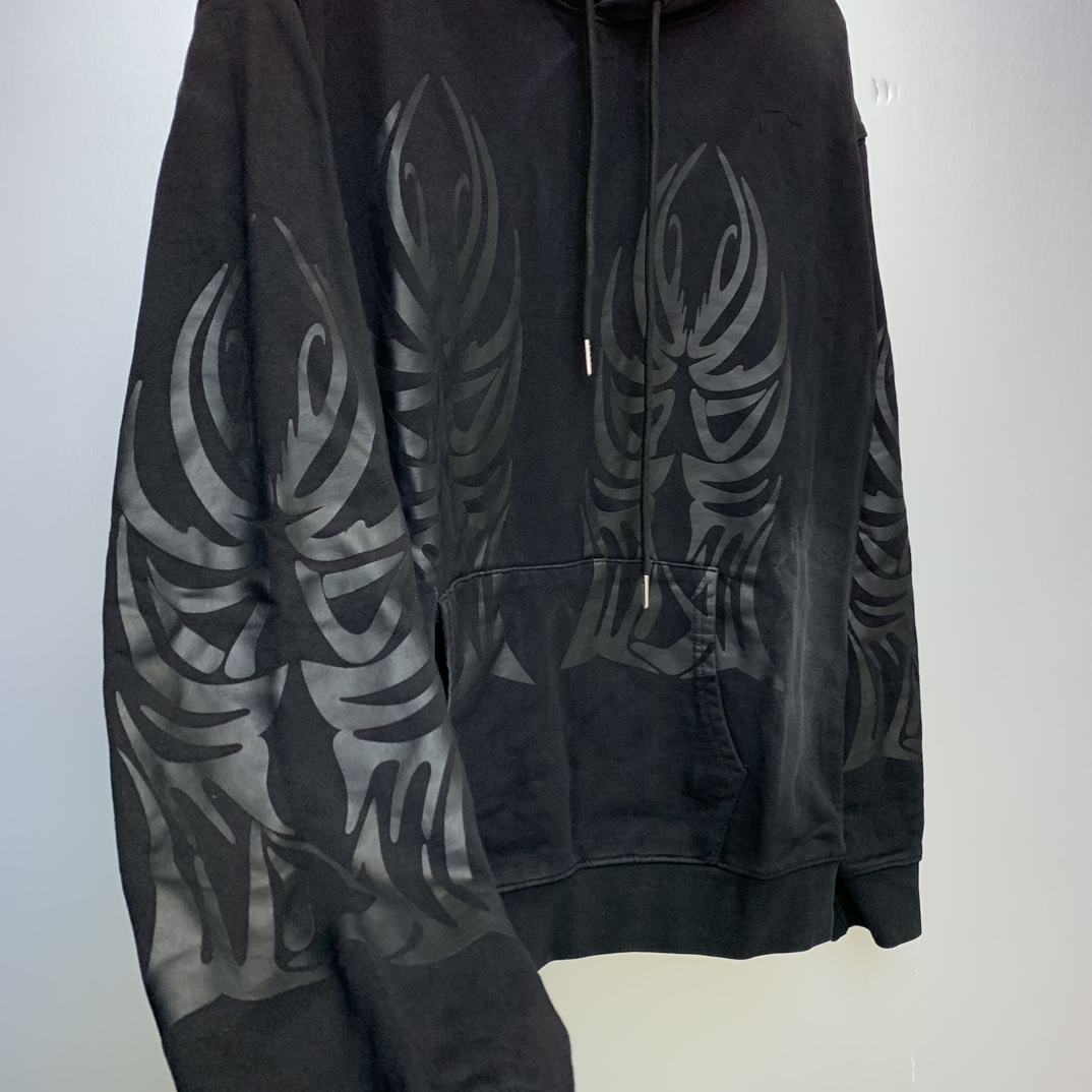 Who Decides War Black Winged Hoodie - DesignerGu