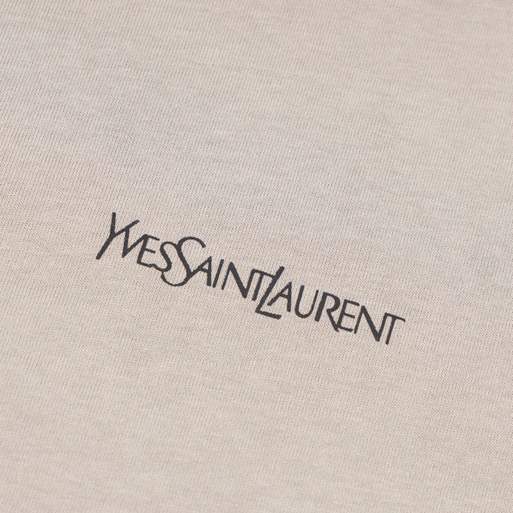 Saint Laurent Cotton-jersey T-shirt  - DesignerGu