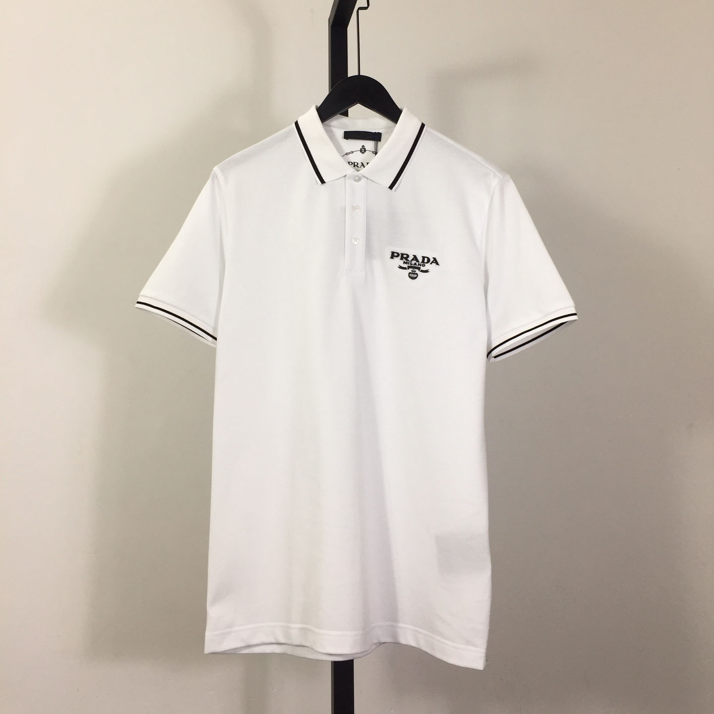 Prada Cotton Polo Shirts - DesignerGu