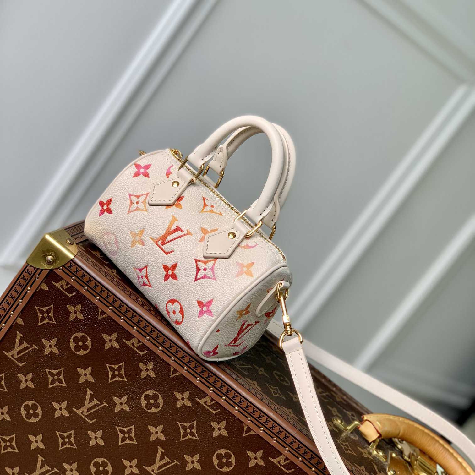 Louis Vuitton Nano Speedy   M83452 - DesignerGu