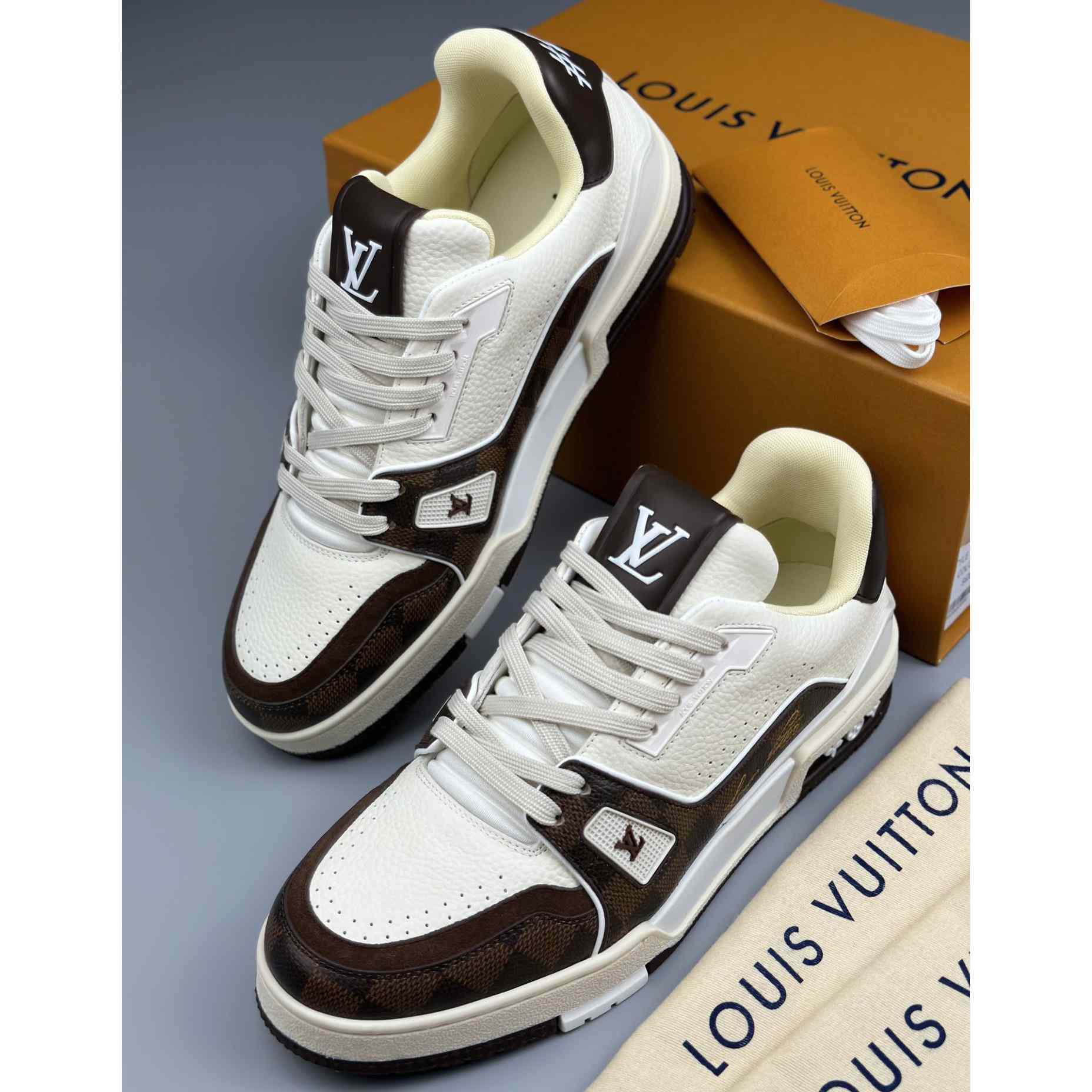 Louis Vuitton LV Trainer Sneaker   - DesignerGu