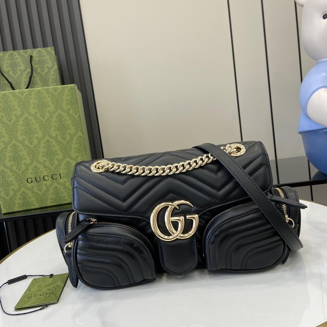 Gucci GG Marmont Small Multi-pocket Bag - DesignerGu