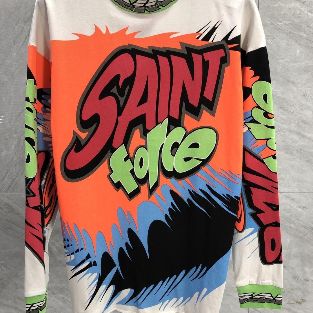 Saint Michael Saint Racing LS Tee - DesignerGu