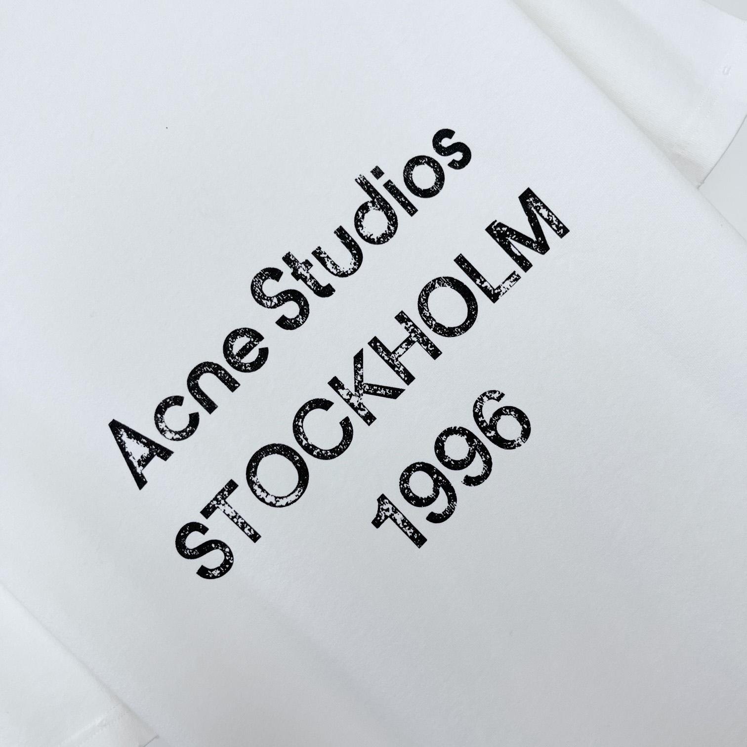 Acne Studios Cotton T-Shirt - DesignerGu