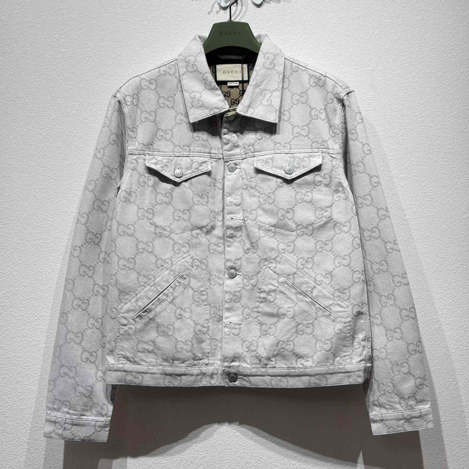 Gucci GG Cotton Jacquard Jacket - DesignerGu