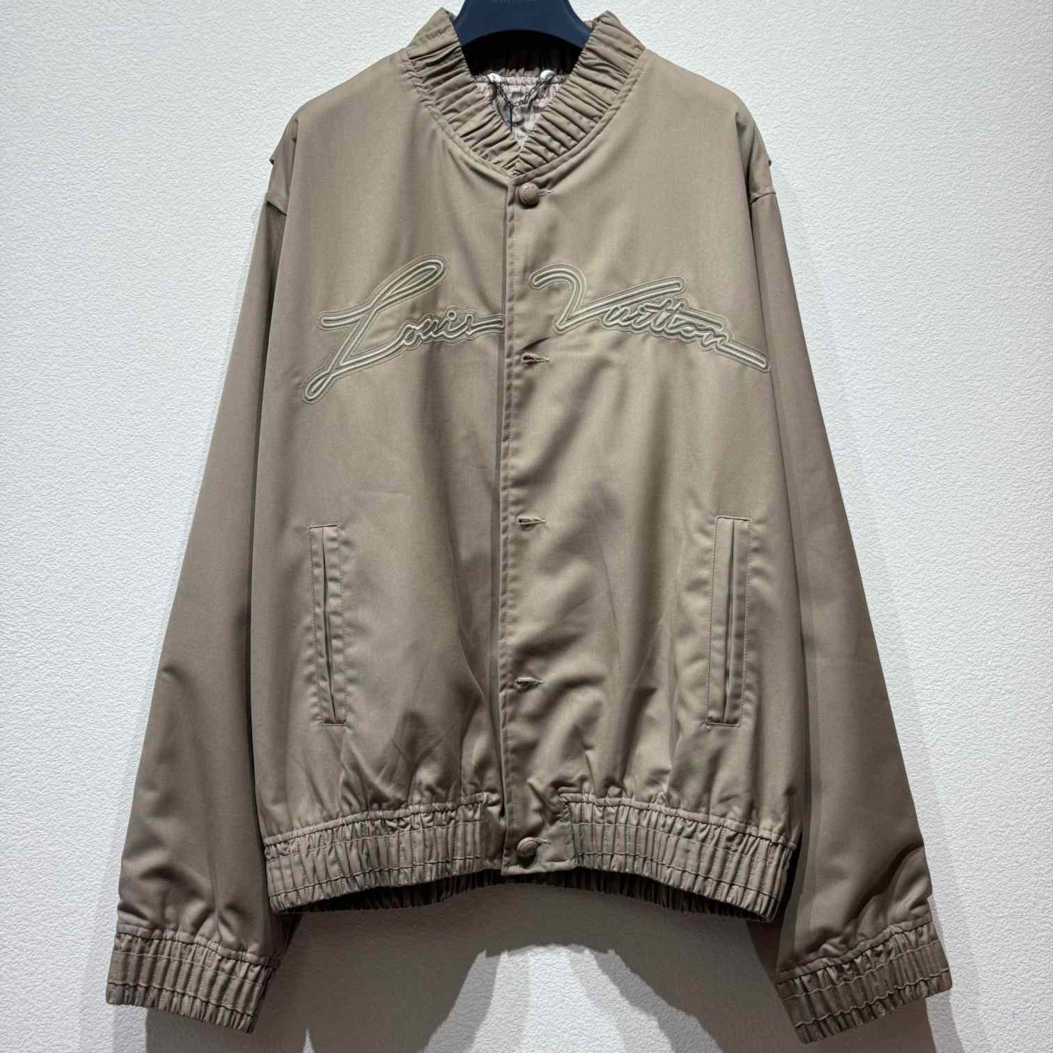 Louis Vuitton Embroidered Cotton Blend Bomber   1AFQE2 - DesignerGu