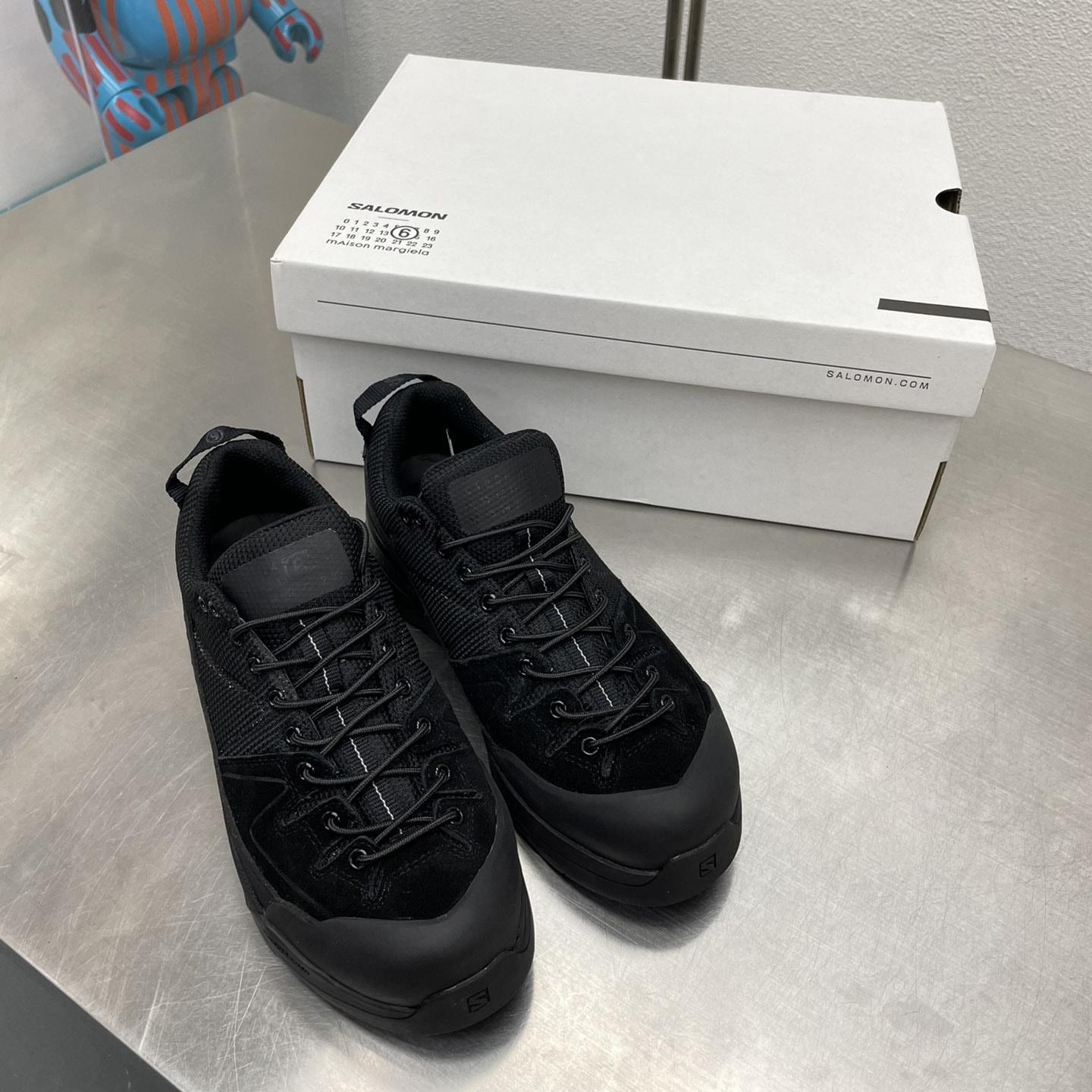 Maison Margiela Black Salomon Edition X-Alpages Sneakers - DesignerGu