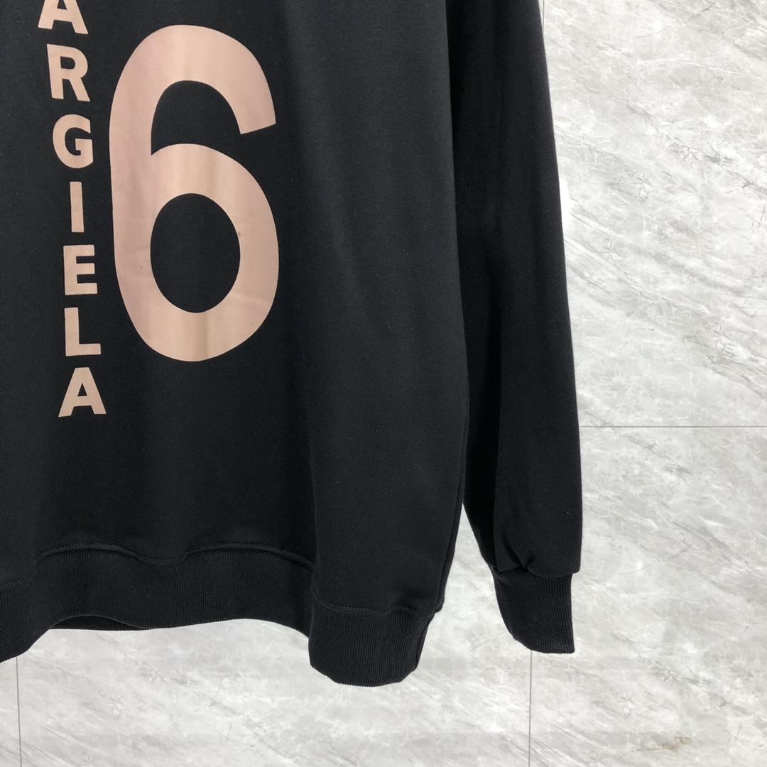 MM6 Maison Margiela Logo Oversized Sweatshirt - DesignerGu