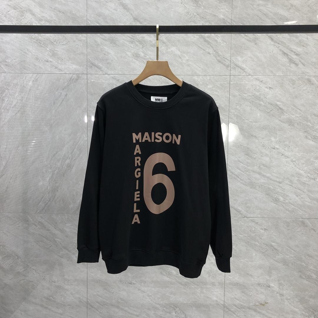 MM6 Maison Margiela Logo Oversized Sweatshirt - DesignerGu