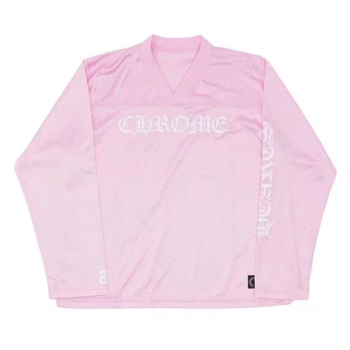 Chrome Heart Jersey Pink Long Sleeve - DesignerGu