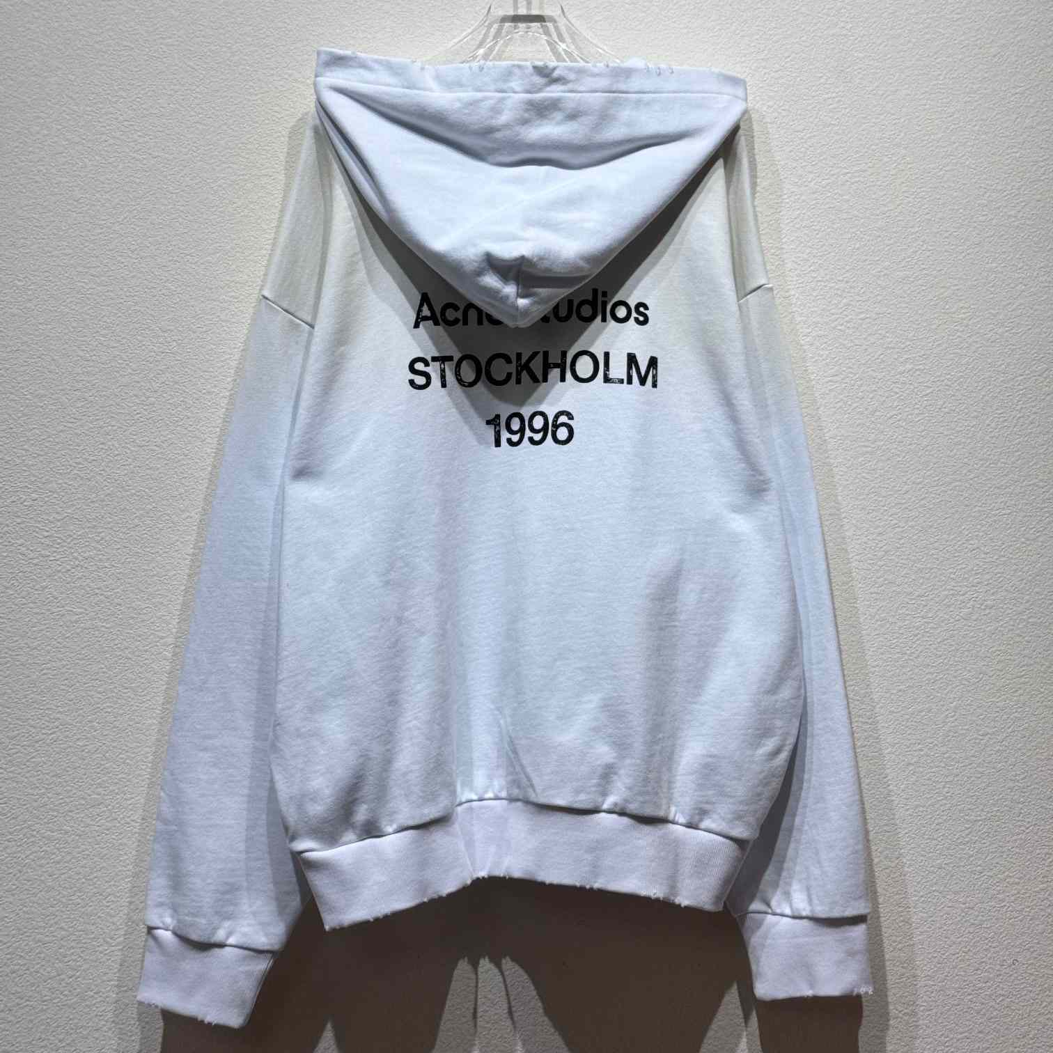 Acne Studios Logo Hooded Sweater - DesignerGu