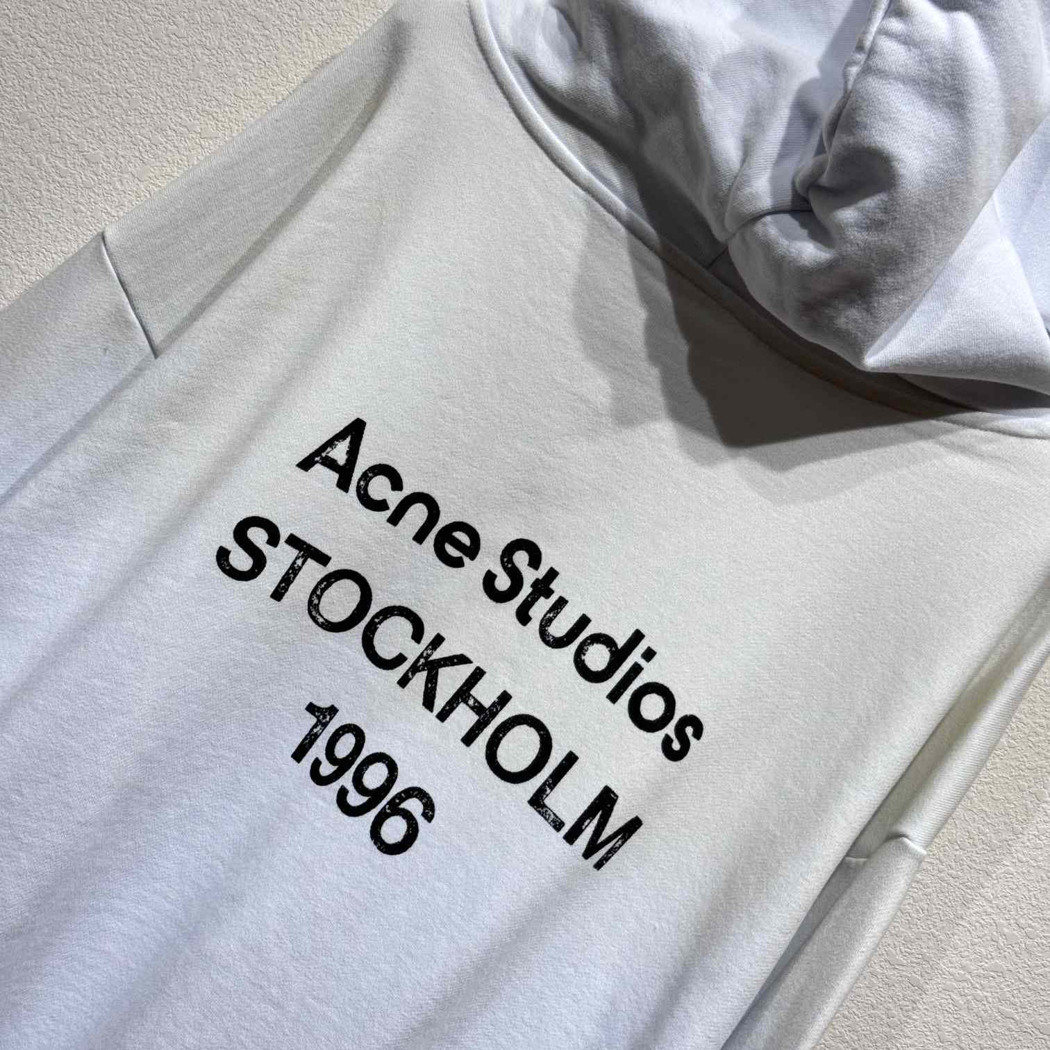 Acne Studios Logo Hooded Sweater - DesignerGu