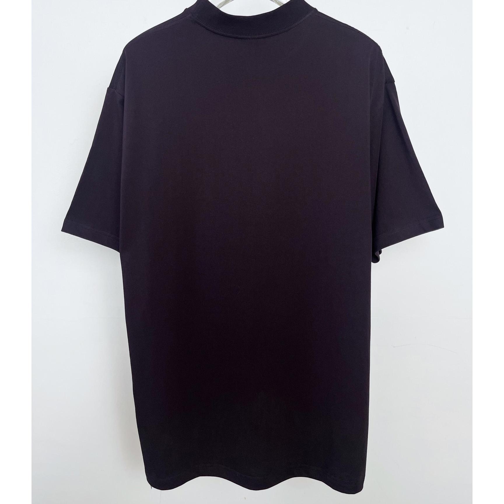 Balenciaga Metal BB Stencil T-Shirt Oversized In Black - DesignerGu