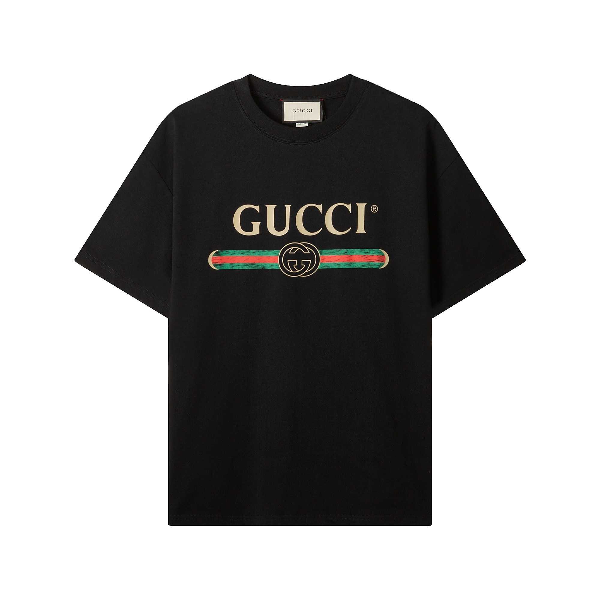 Gucci Cotton Jersey T-shirt  - DesignerGu