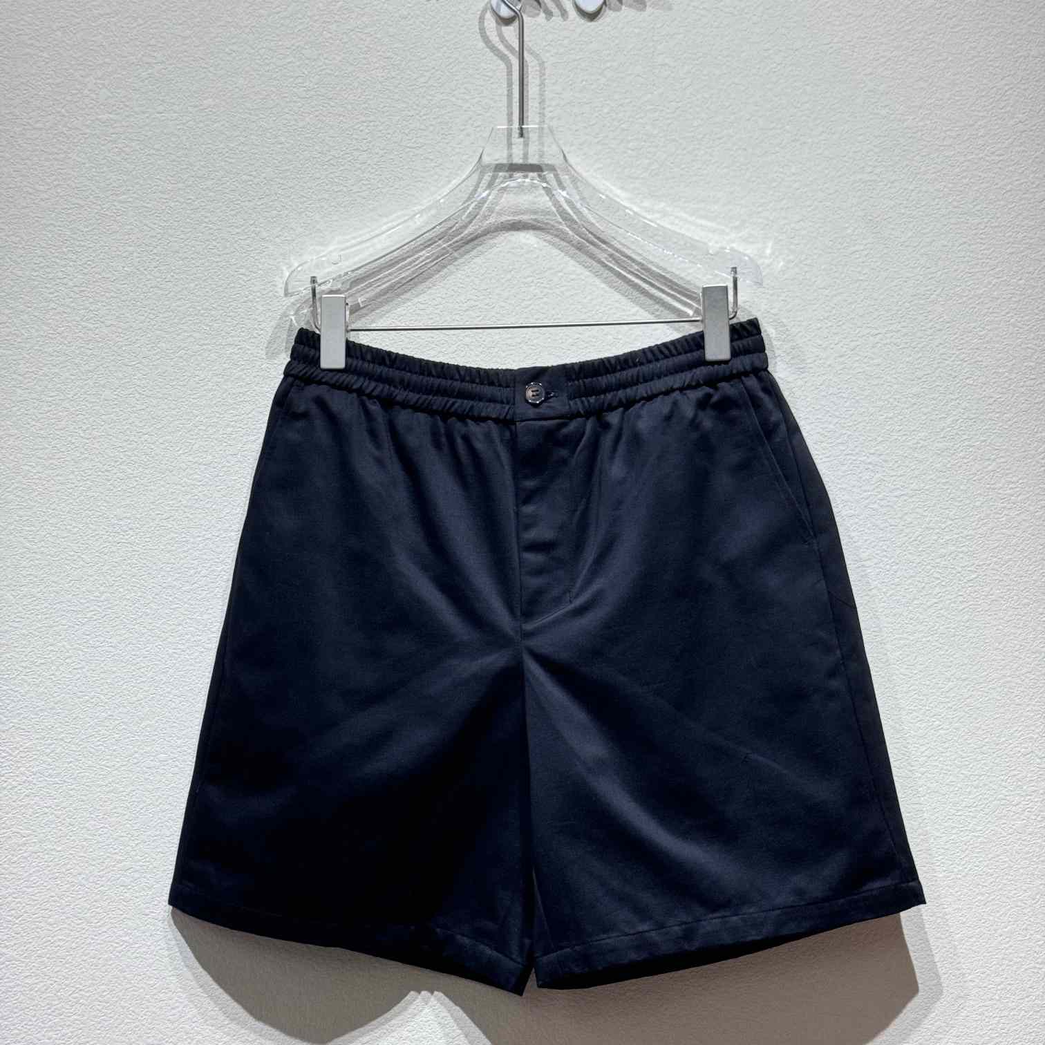 Ami Paris Elasticated-waist Bermuda Shorts - DesignerGu