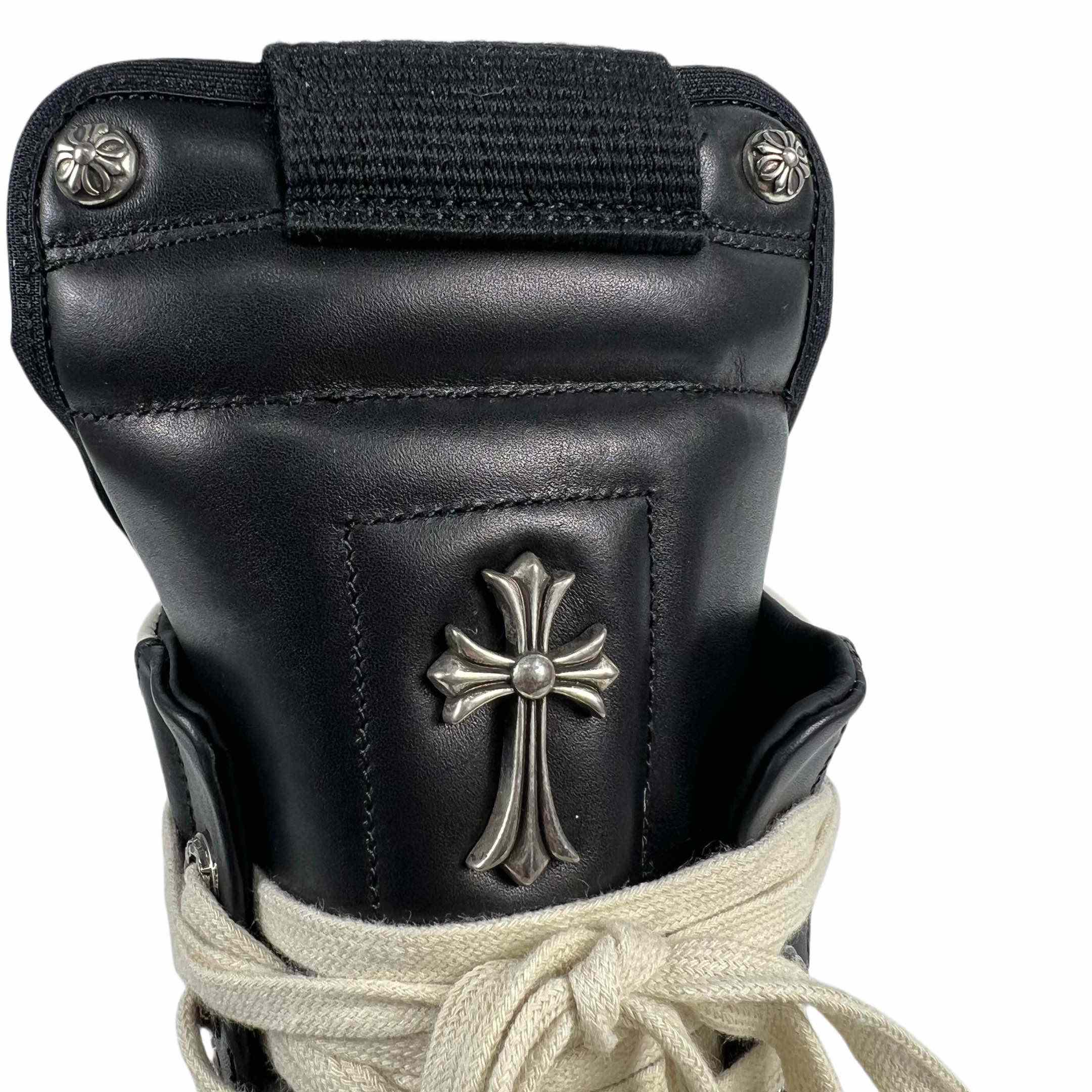 Chrome Hearts x Rick Owens Geobasket High 'Black' - DesignerGu