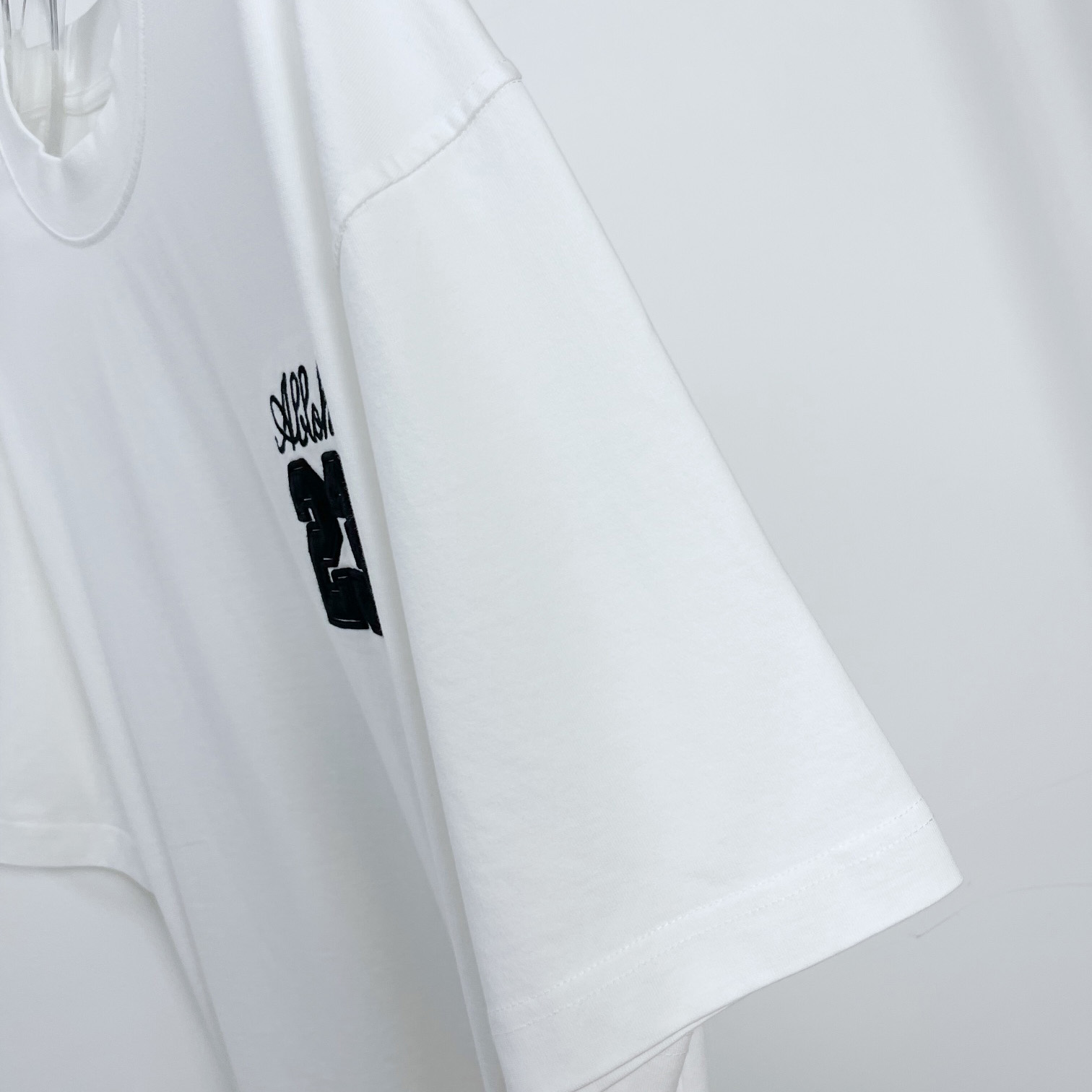 Off-White Cotton T-shirt - DesignerGu