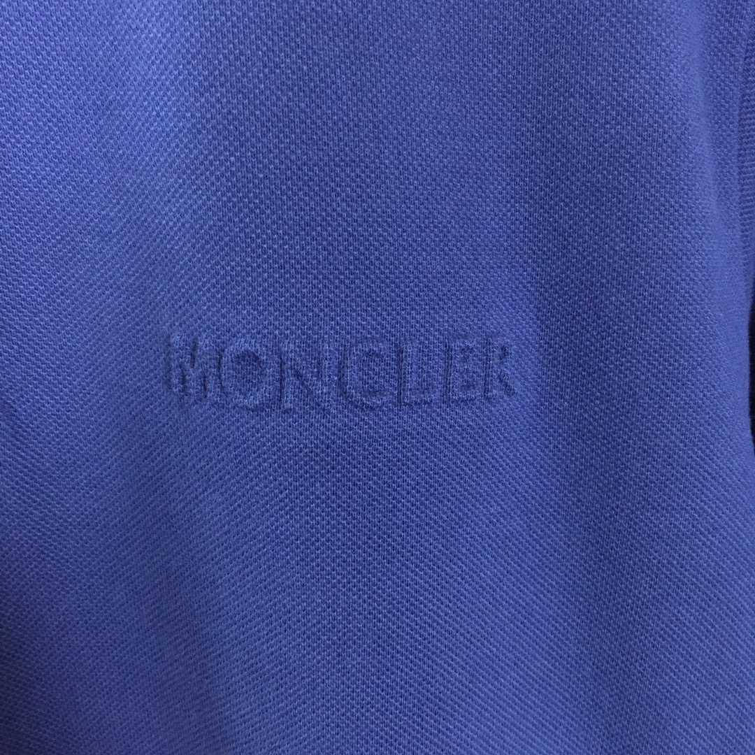 Moncler Logo Cotton Polo Shirt - DesignerGu