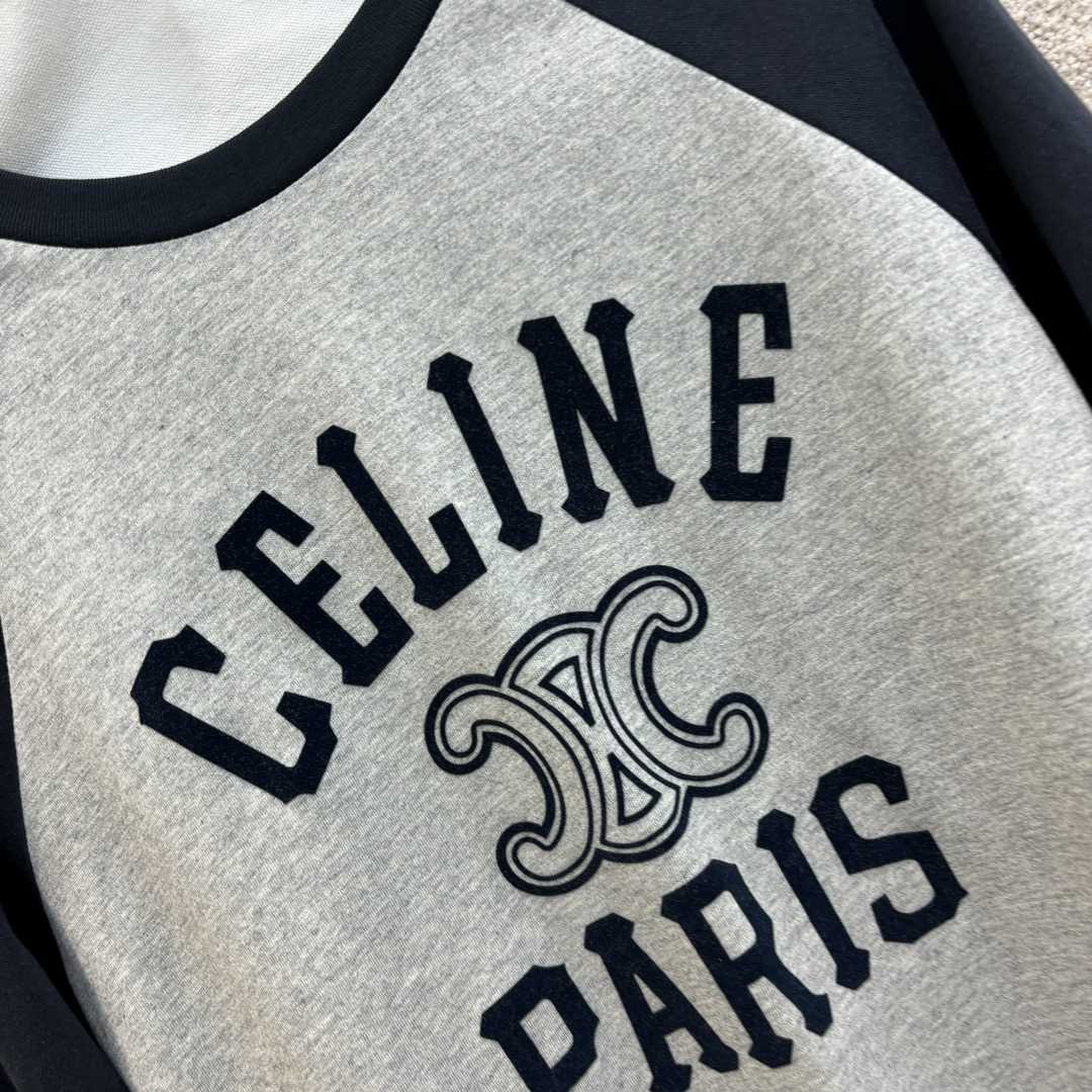 Celine PARIS T-SHIRT IN COTTON JERSEY Paris T-shirt In Cotton - DesignerGu