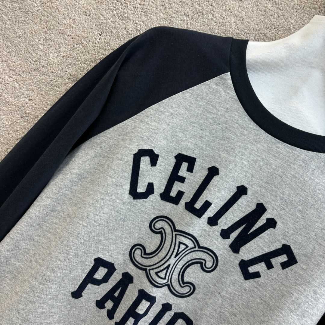 Celine PARIS T-SHIRT IN COTTON JERSEY Paris T-shirt In Cotton - DesignerGu