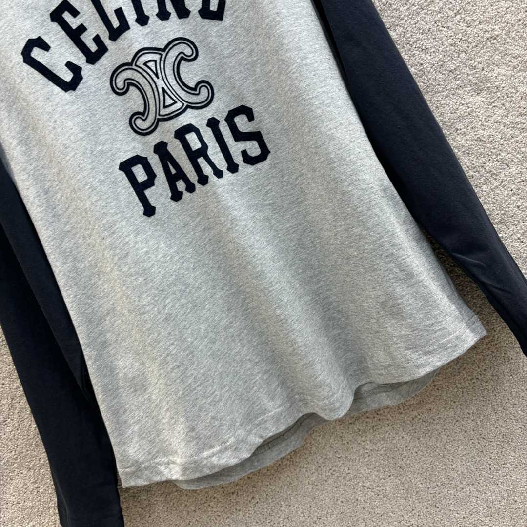 Celine PARIS T-SHIRT IN COTTON JERSEY Paris T-shirt In Cotton - DesignerGu