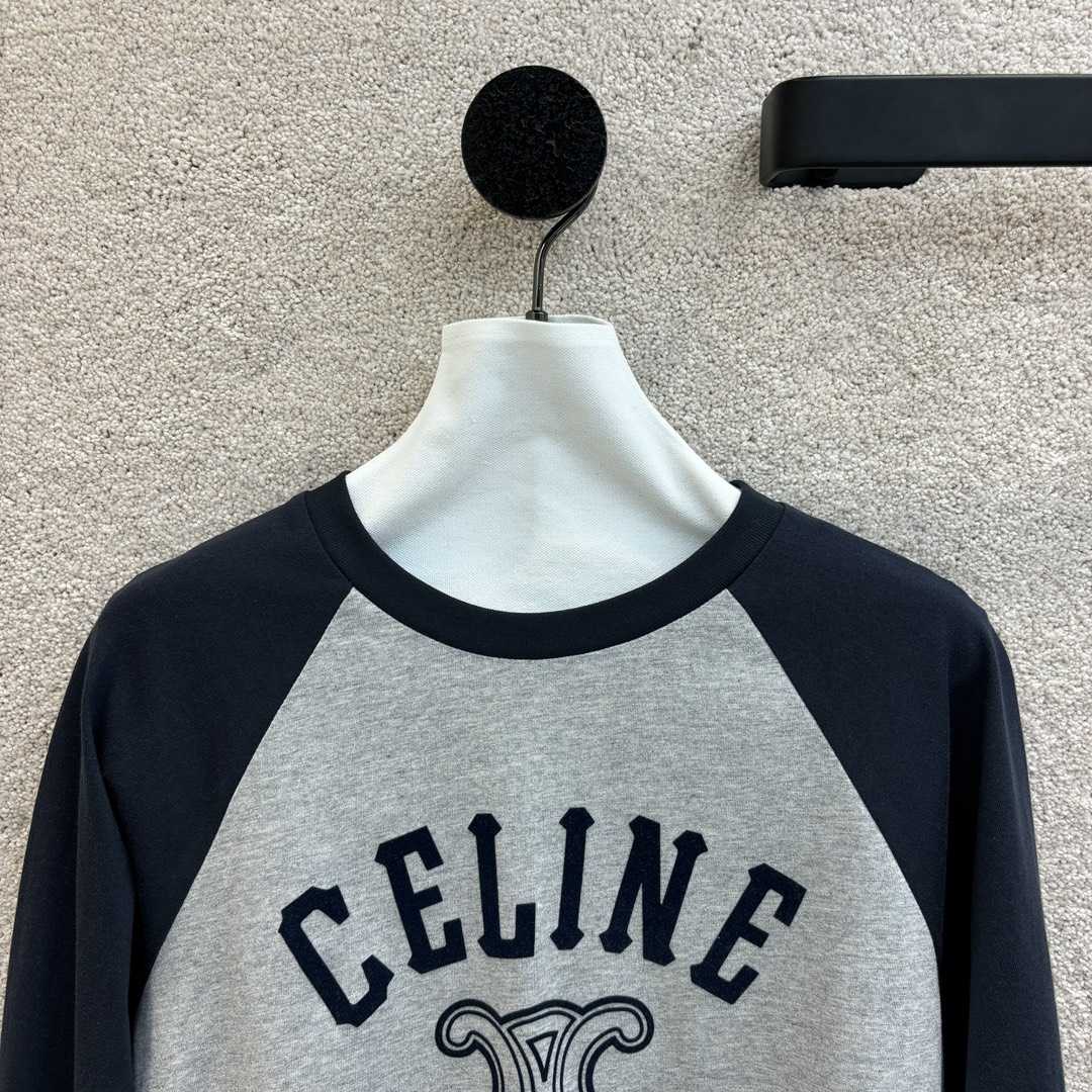 Celine PARIS T-SHIRT IN COTTON JERSEY Paris T-shirt In Cotton - DesignerGu