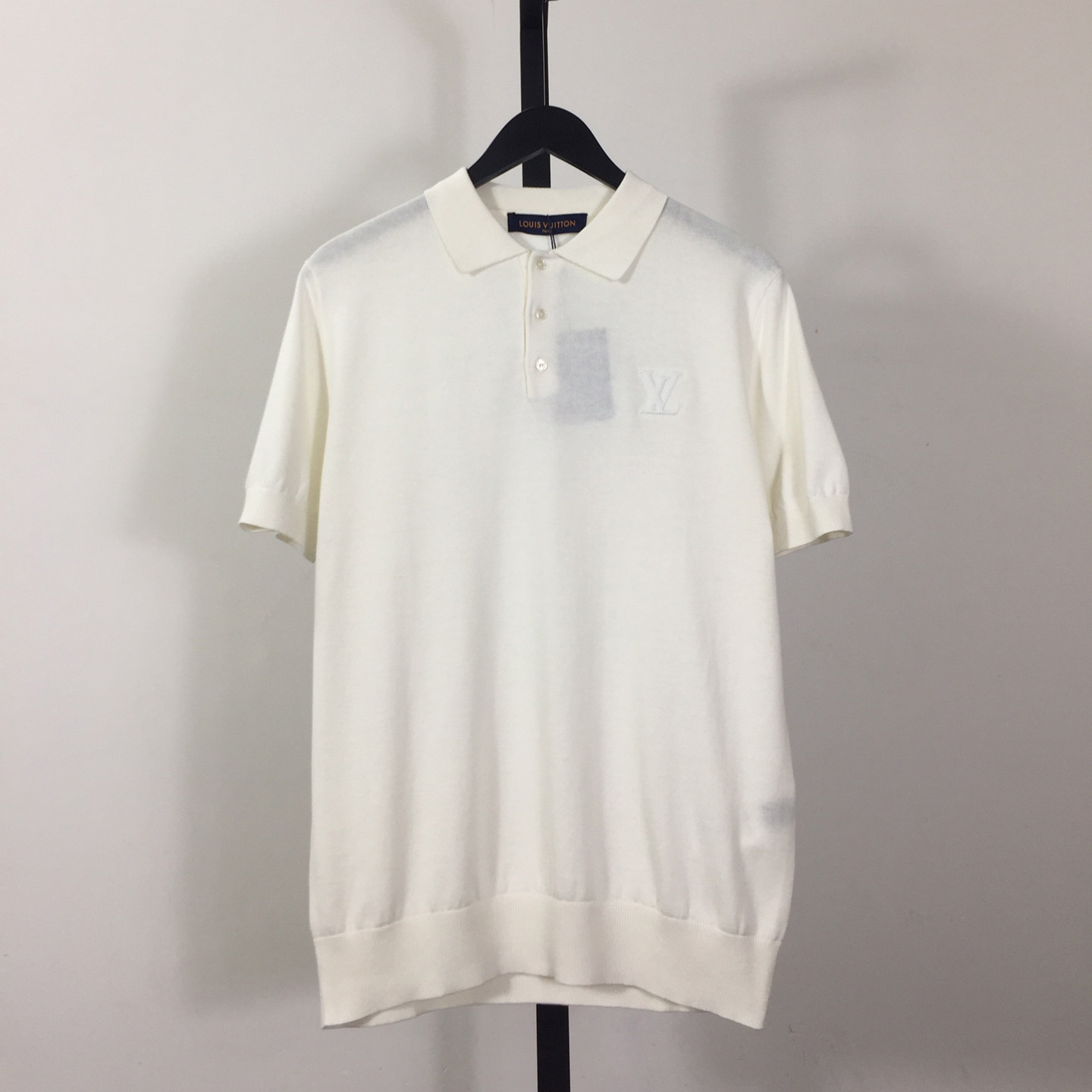 Louis Vuitton Cashmere And Cotton Blend Short-Sleeved Polo   1AFVKY - DesignerGu