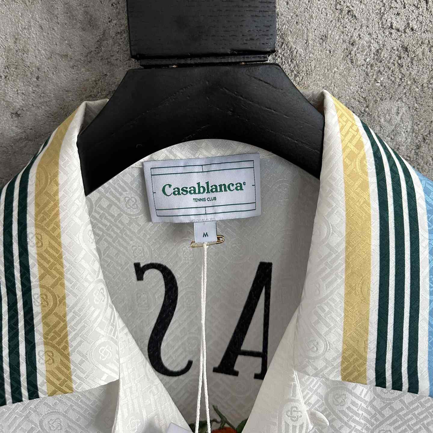 Casablanca Casa Way Shirt With Monogram - DesignerGu