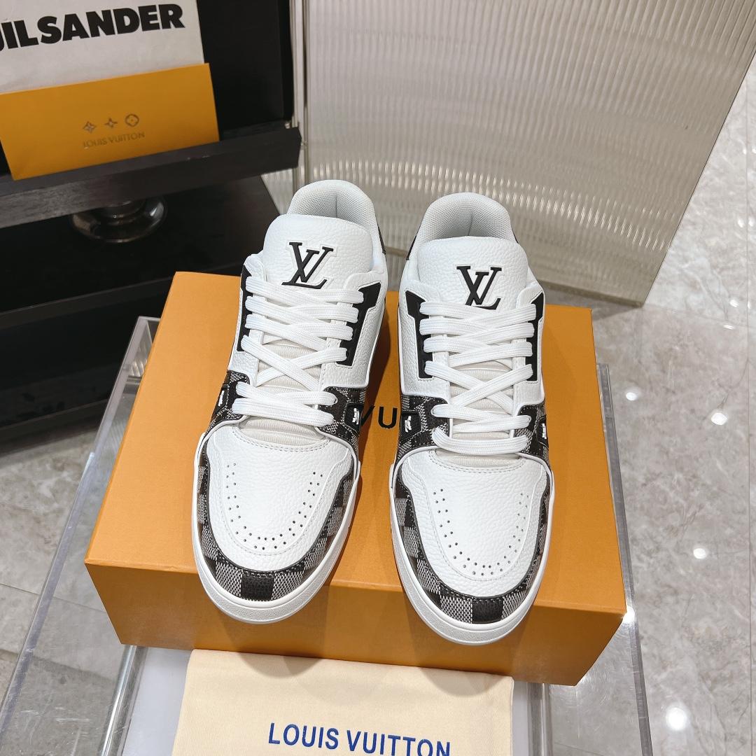 Louis Vuitton LV Trainer Sneaker    - DesignerGu