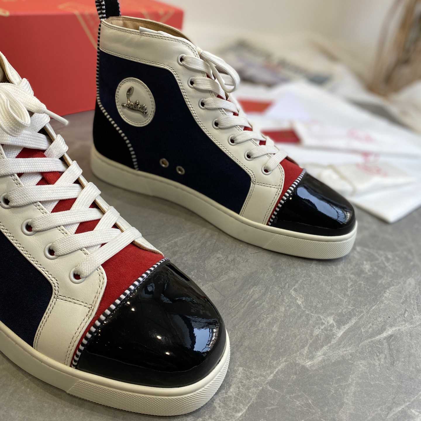 Christian Louboutin High-top Sneakers  - DesignerGu