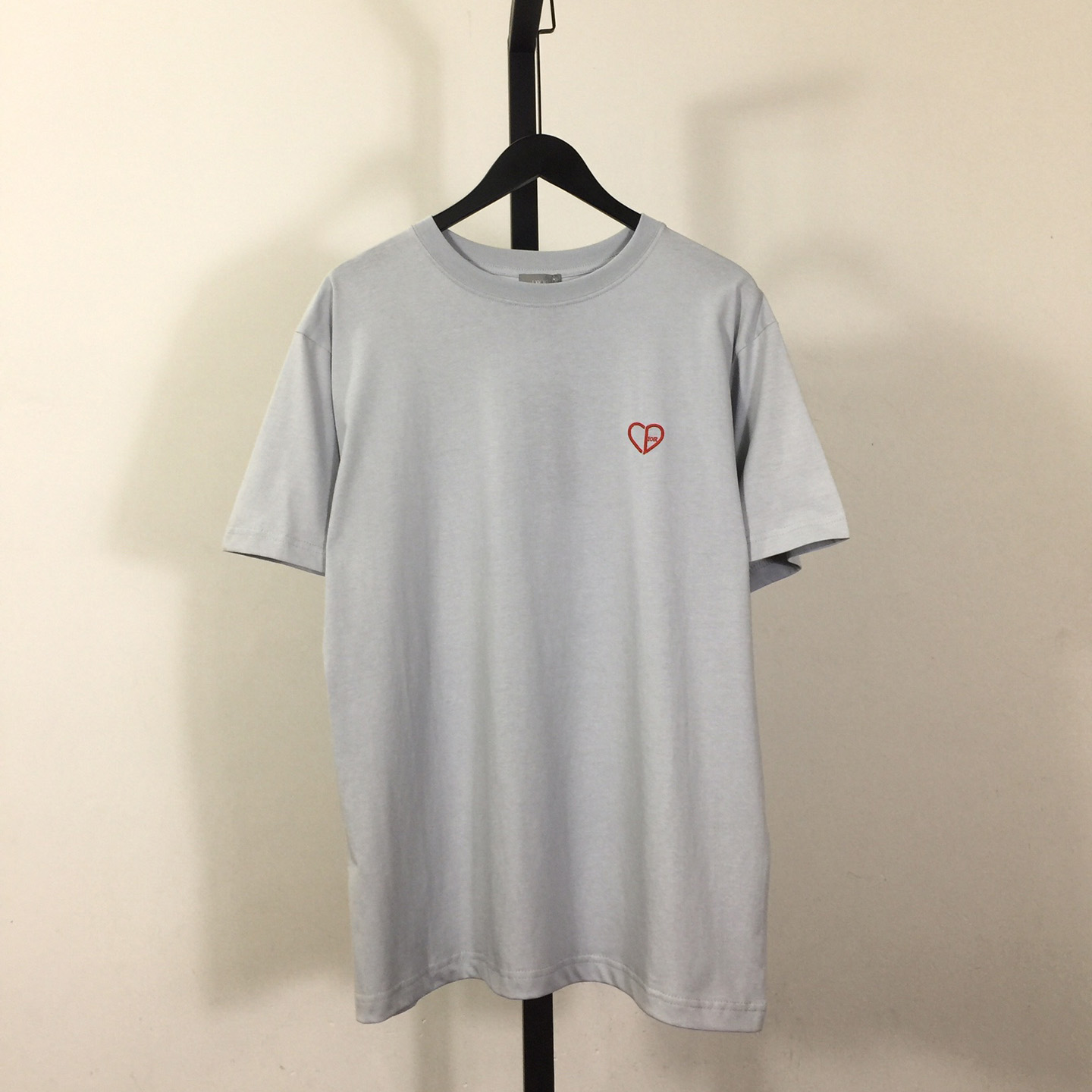 Dior CD Heart Relaxed-Fit T-Shirt - DesignerGu