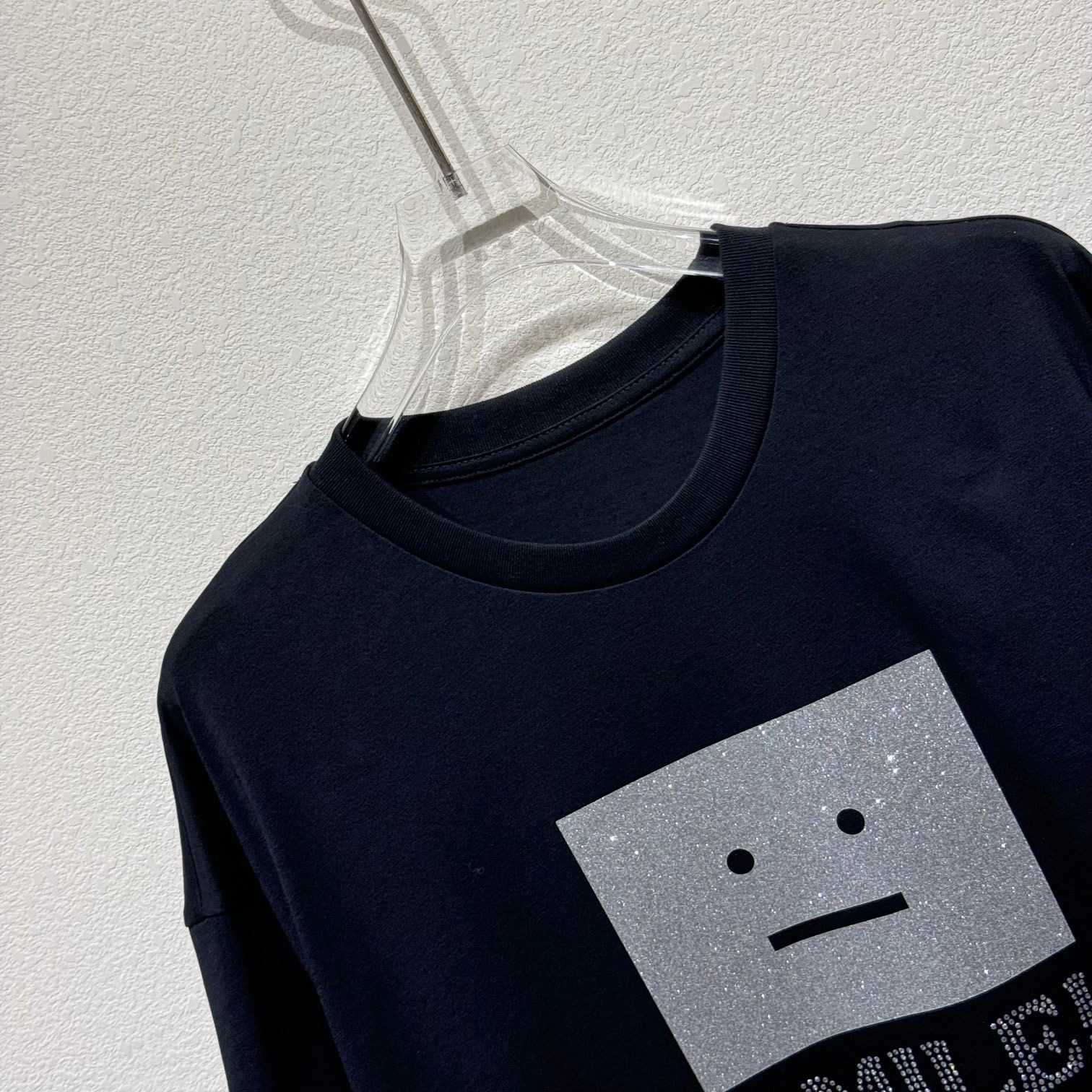 Acne Studios Face logo tee - DesignerGu