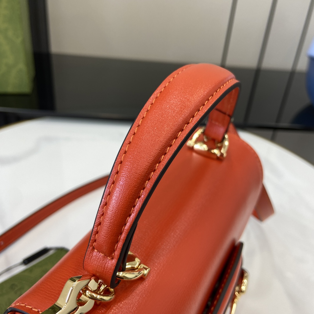 Gucci Horsebit 1955 Mini Top Handle Bag - DesignerGu