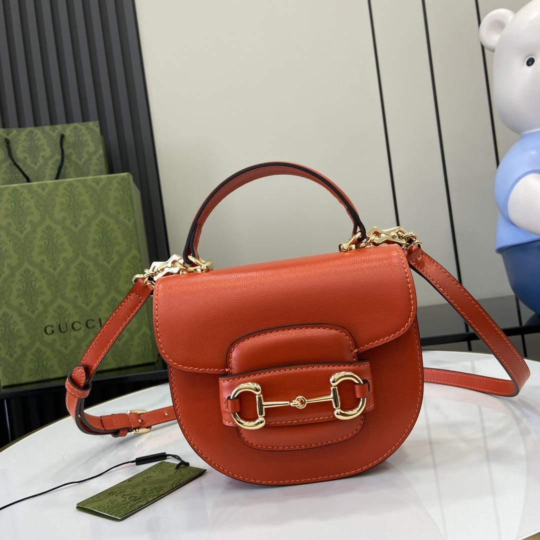 Gucci Horsebit 1955 Mini Top Handle Bag - DesignerGu