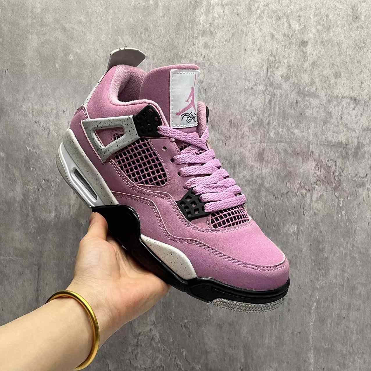 Jordan 4 “Orchid” Sneakers     AQ9129-501 - DesignerGu