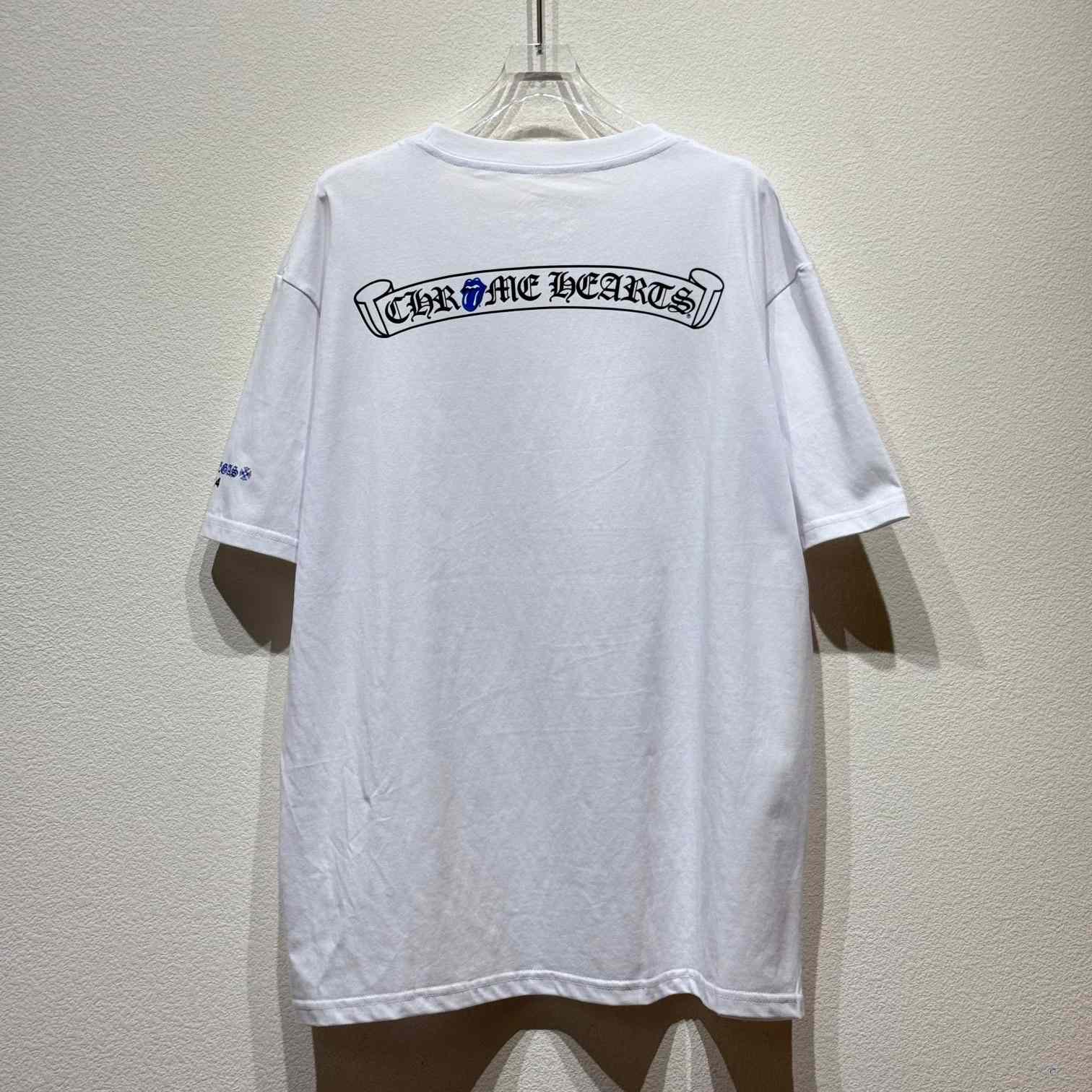 Chrome Hearts Neck Logo T-shirt - DesignerGu